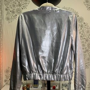 Metallica gray zip sweater